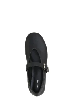 Alias Mae Pip Flats - Black Leather
