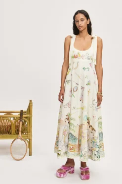 Alémais Anouk Ballet Sundress - Cream | PRE ORDER ARRIVING MID/LATE APRIL