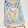 Alémais Anouk Silk Scarf - Blue | PRE ORDER ARRIVING MID/LATE APRIL