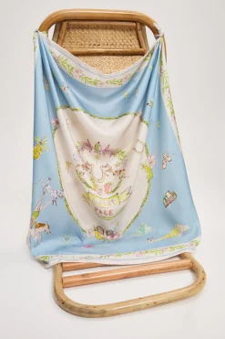 Alémais Anouk Silk Scarf - Blue | PRE ORDER ARRIVING MID/LATE APRIL