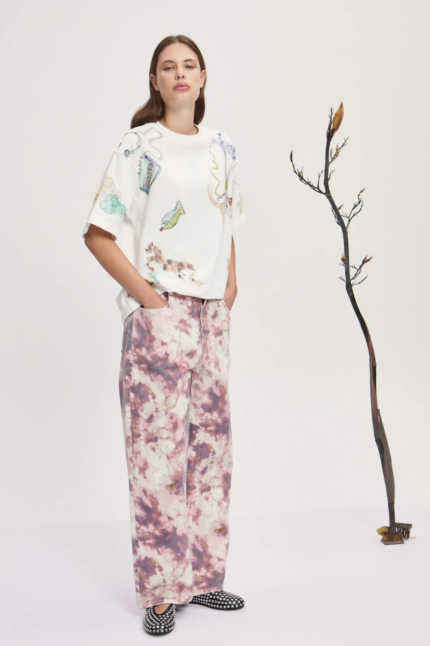 Alémais Anouk Tee - Cream | PRE ORDER ARRIVING MID/LATE APRIL