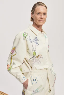 Alémais Court Overshirt - Cream | PRE ORDER ARRIVING MID/LATE APRIL