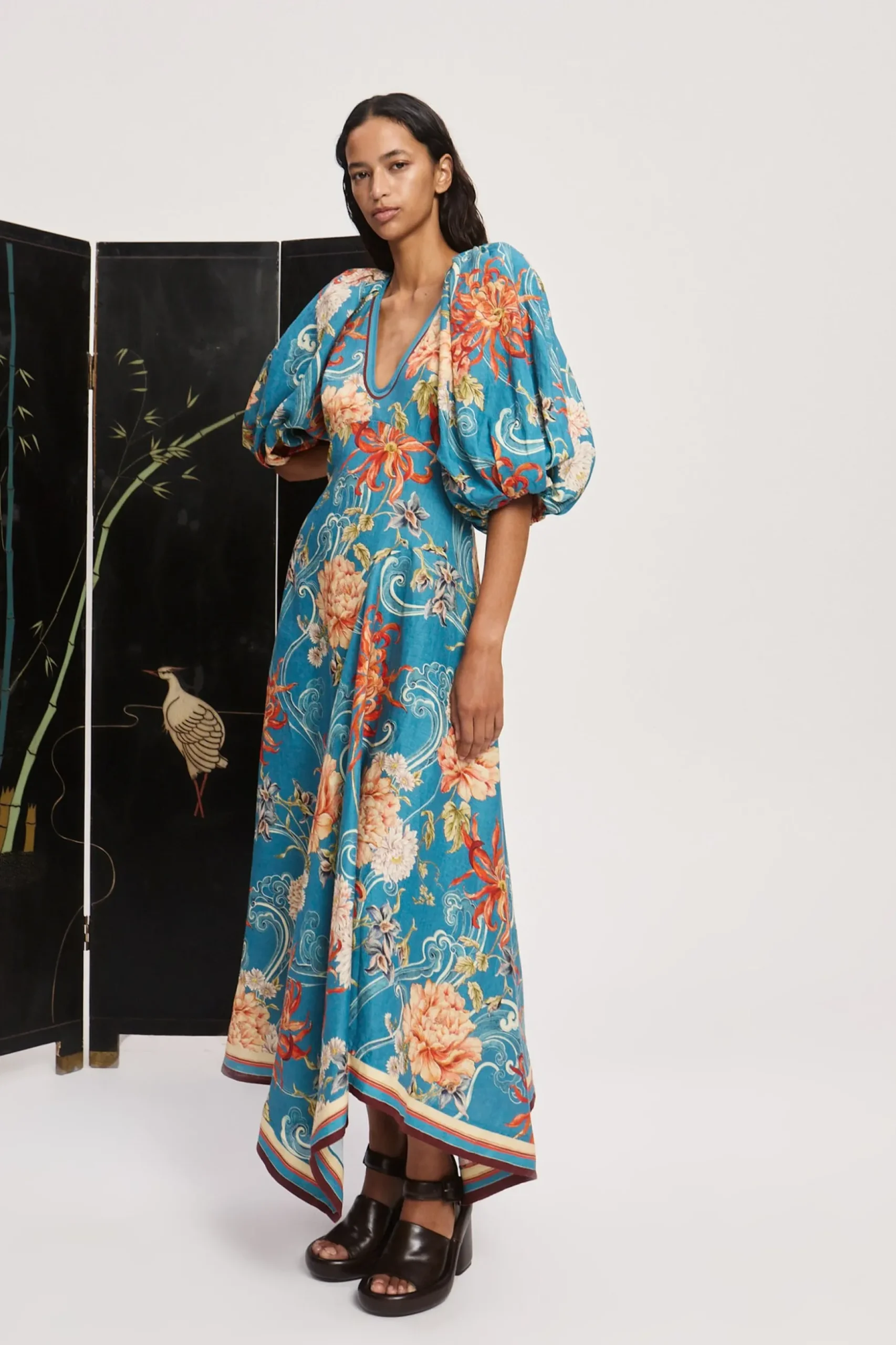 Alémais Fletcher Midi Dress - Blue | PRE ORDER ARRIVING EARLY/MID MAY
