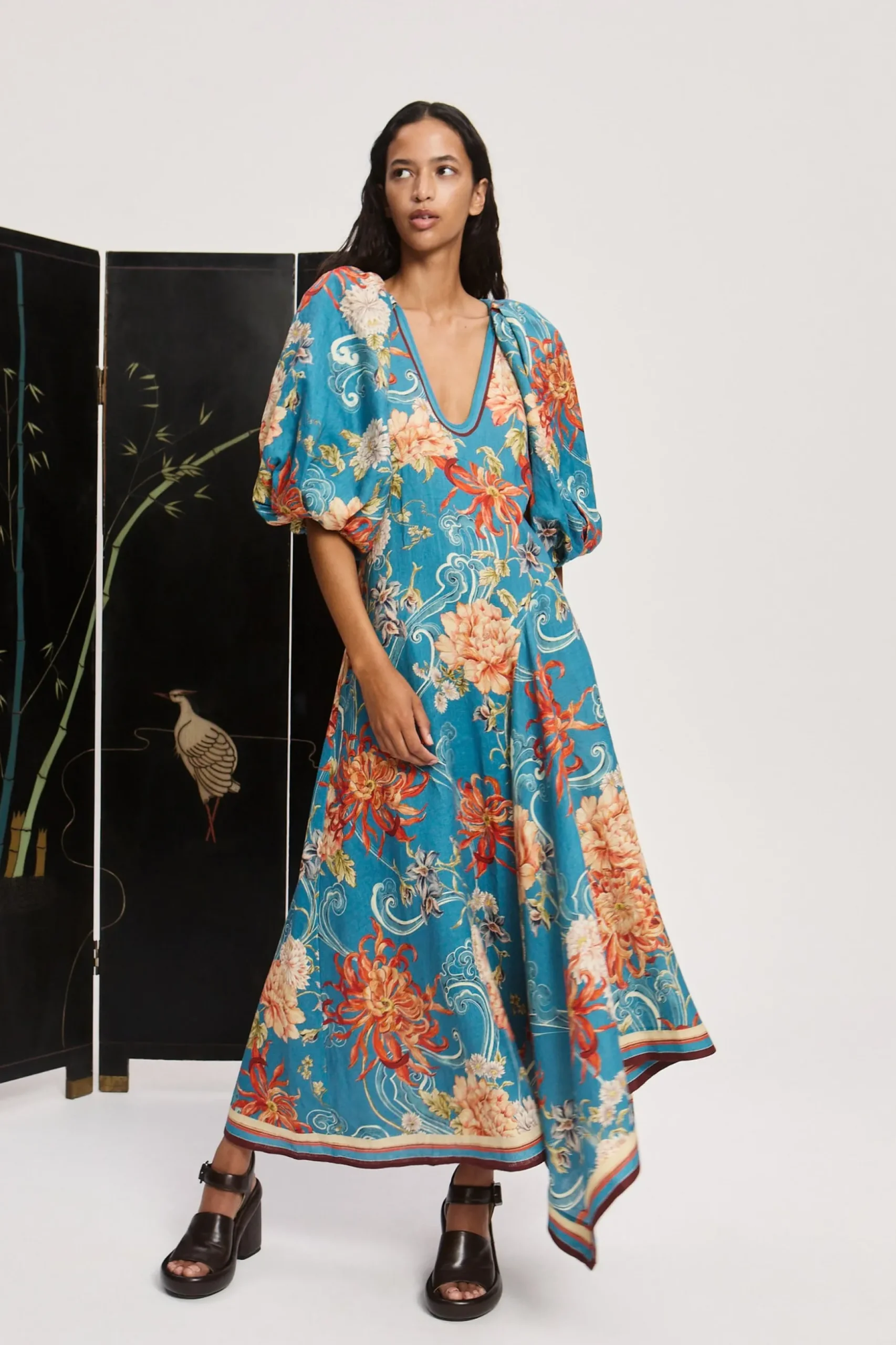 Alémais Fletcher Midi Dress - Blue | PRE ORDER ARRIVING EARLY/MID MAY
