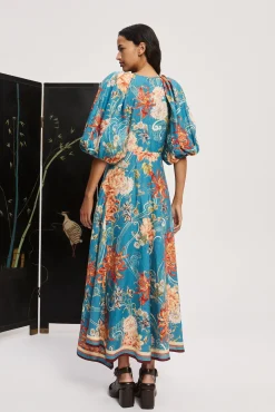 Alémais Fletcher Midi Dress - Blue | PRE ORDER ARRIVING EARLY/MID MAY