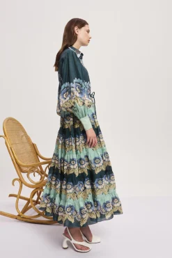 Alémais Madalena Shirtdress - Blue | PRE ORDER ARRIVING MID/LATE APRIL