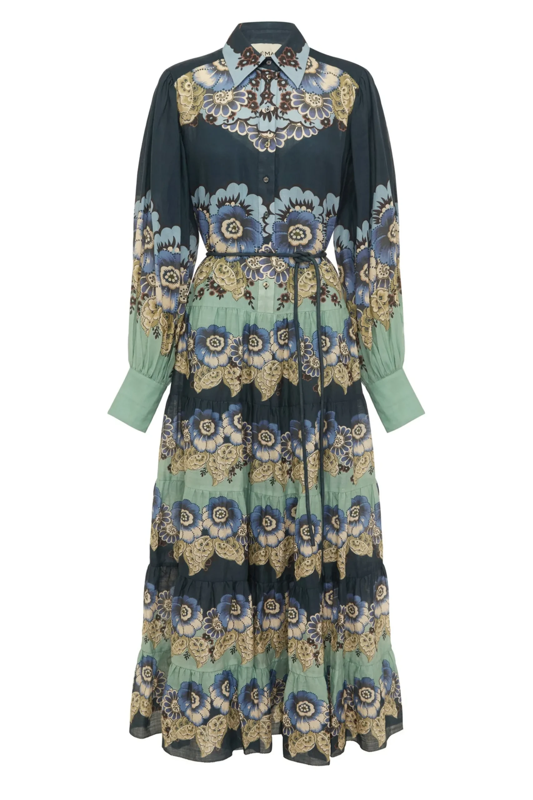 Alémais Madalena Shirtdress - Blue | PRE ORDER ARRIVING MID/LATE APRIL