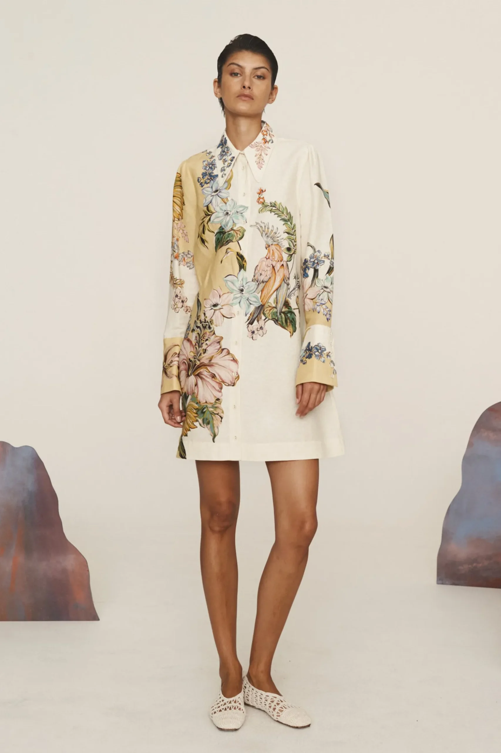 Alémais Oleander Mini Dress - Multi Arriving 9 May