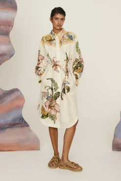 Alémais Oleander Shirtdress - Multi