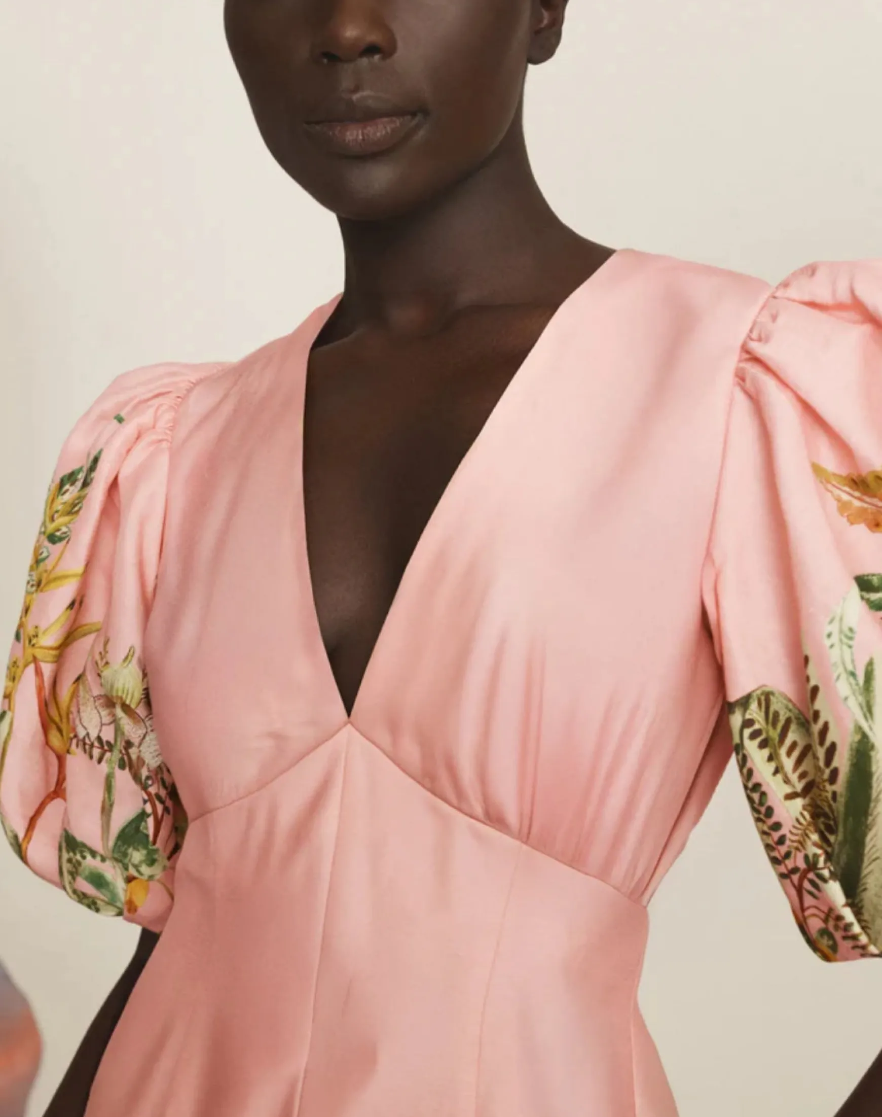 Alémais Papaya Mini Dress - Pink