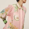 Alémais Papaya Shirtdress - Pink