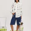 Alémais Play Embroidered Shirt - Cream | PRE ORDER ARRIVING MID/LATE APRIL