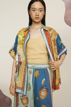Alémais Surrealist Summer Pant - Multi