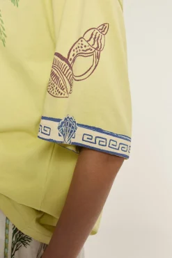 Alémais Surrealist Summer Lemon Tee - Lemon