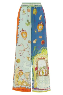 Alémais Surrealist Summer Pant - Multi