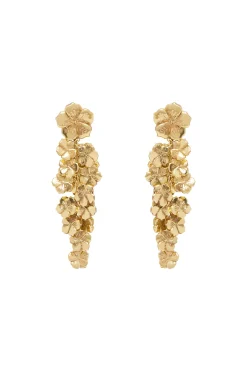 Alémais Team Spirit Flower Cluster Earring - Gold | PRE ORDER ARRIVING MID/LATE APRIL