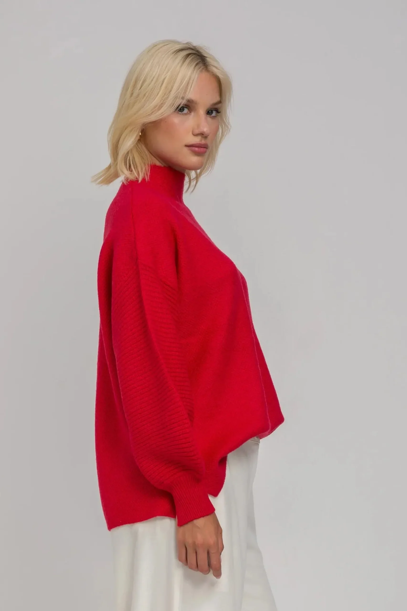 Blak The Label Goodbye Kiss Sweater - Red