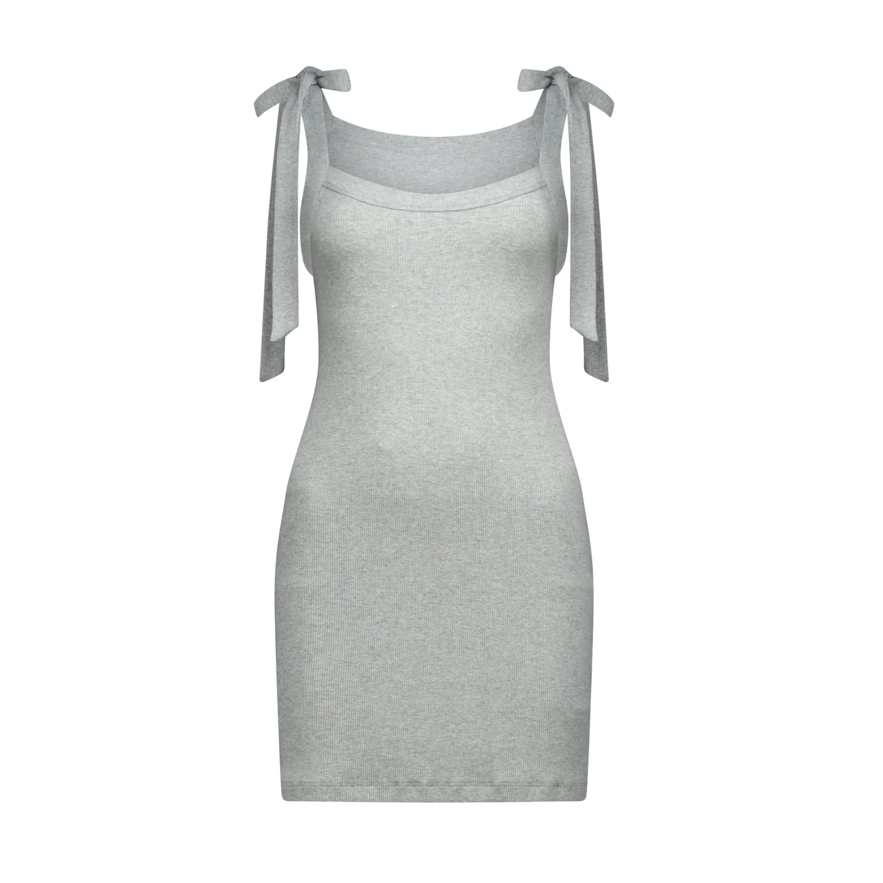 Caitlin Crisp Marsden Mini Dress - Grey Marle