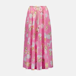 Caitlin Crisp Sunset Skirt - Watercolour Floral