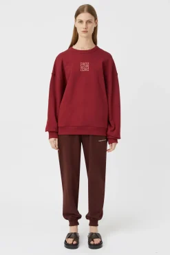 Camilla & Marc Monica Crew - Burgundy