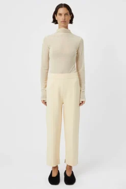 Camilla and Marc Amedeo Knit Pant - Butter Yellow