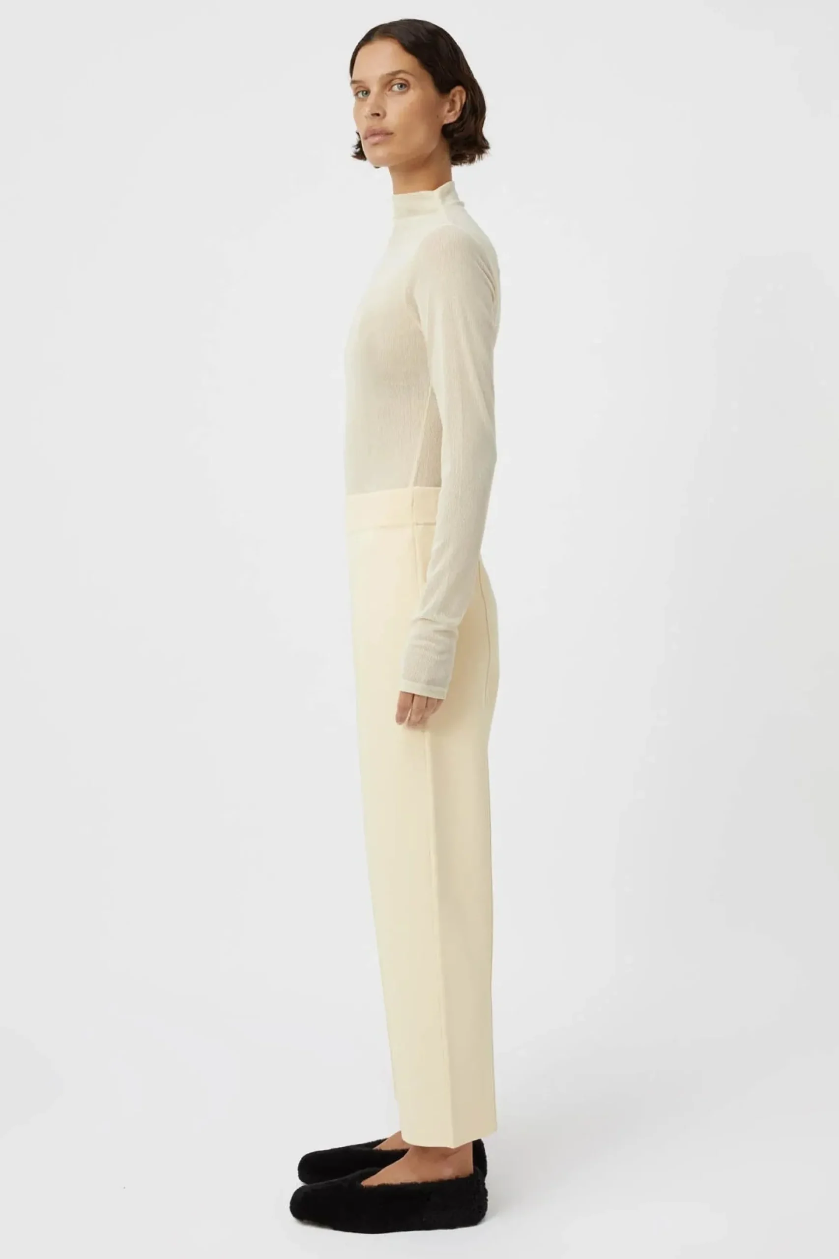 Camilla and Marc Amedeo Knit Pant - Butter Yellow