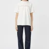 Camilla and Marc Asher Tee - Soft White/Red