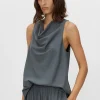 Camilla and Marc Essence Top - Steel