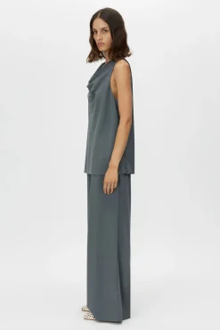 Camilla and Marc Essence Top - Steel