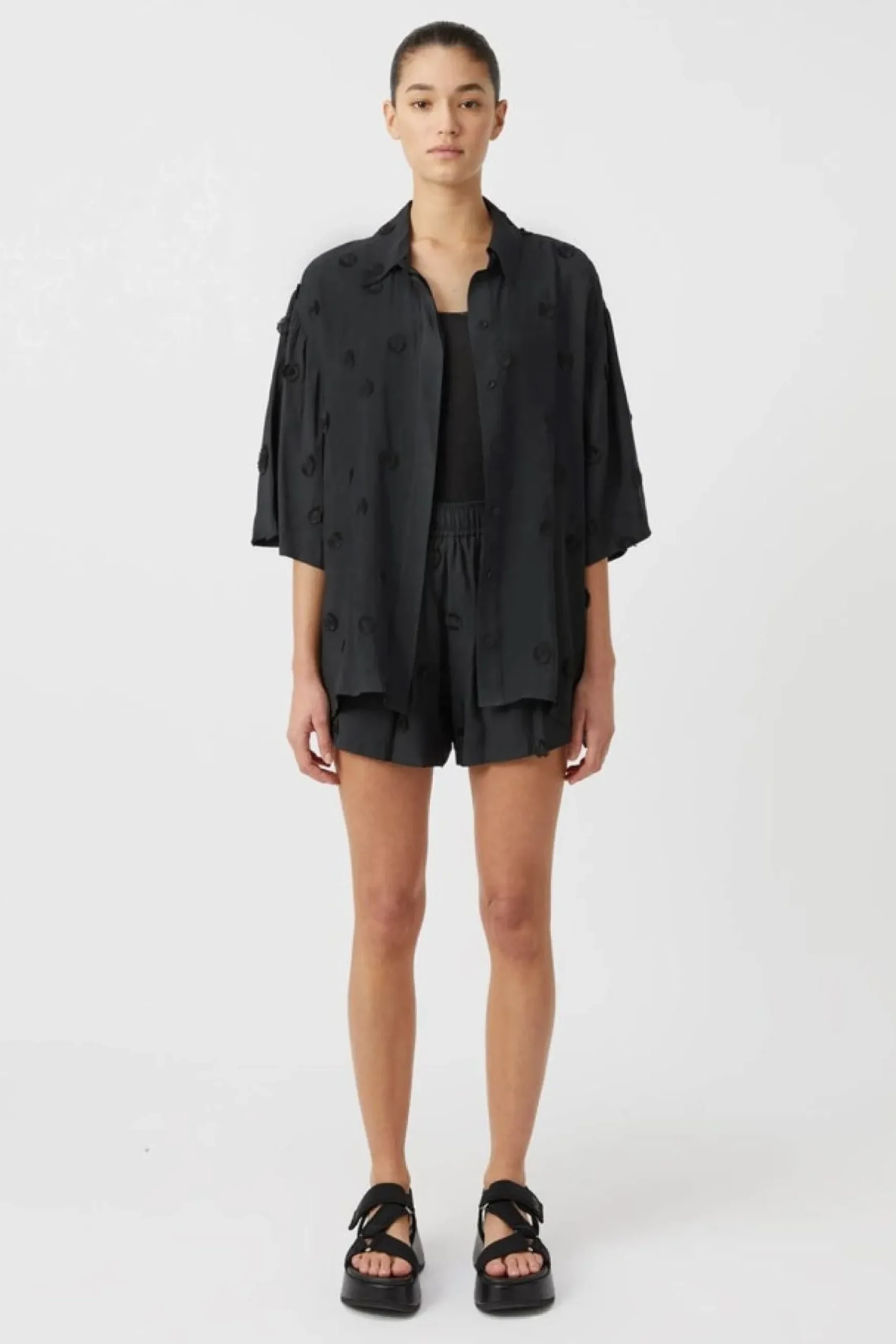 Camilla and Marc Ottilie Short - Black
