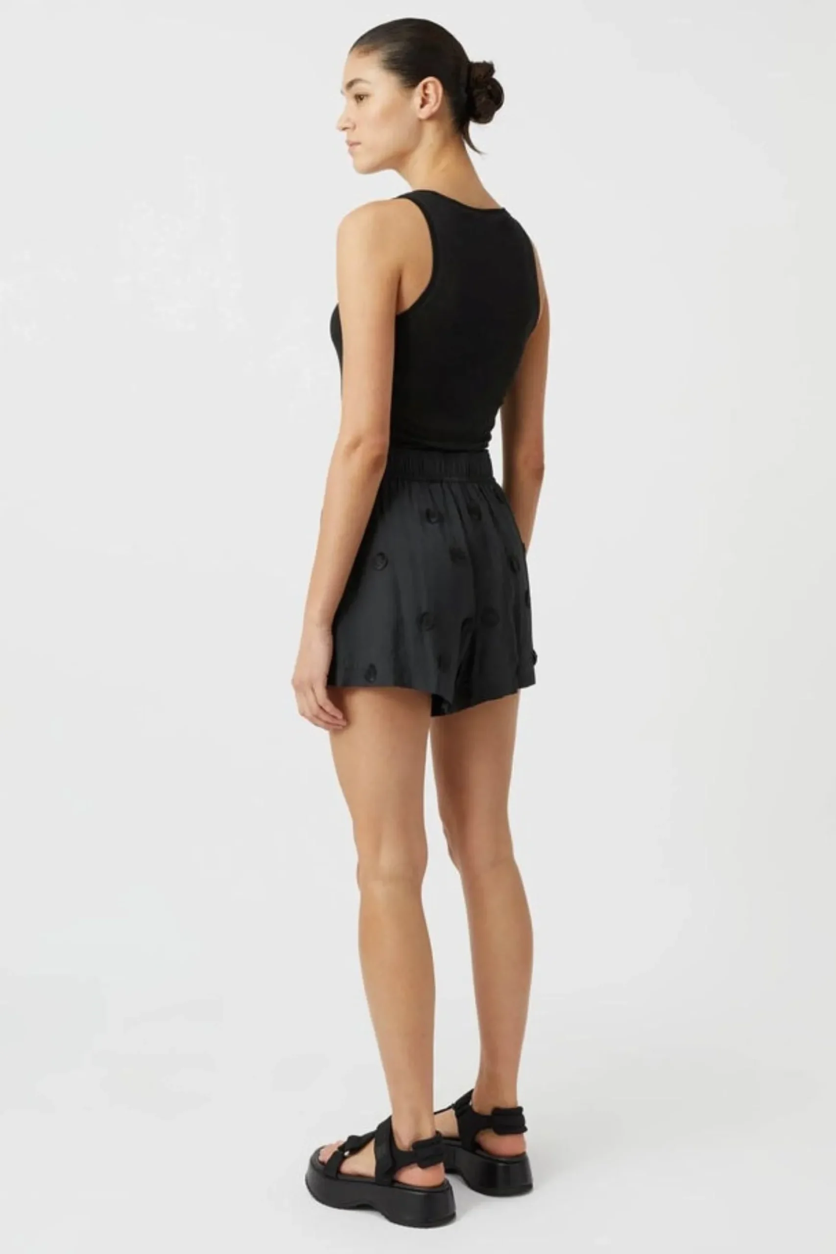 Camilla and Marc Ottilie Short - Black