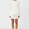Camilla and Marc Simone Long Sleeve Top - Soft White