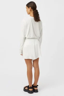 Camilla and Marc Simone Long Sleeve Top - Soft White