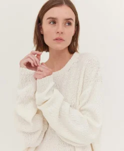 Cloth & Co Boucle Knit | Milk
