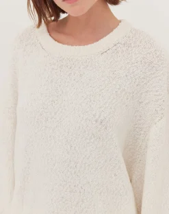 Cloth & Co Boucle Knit | Milk
