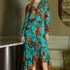 Cooper by Trelise Cooper Frilling Effect Dress - Blue Floral