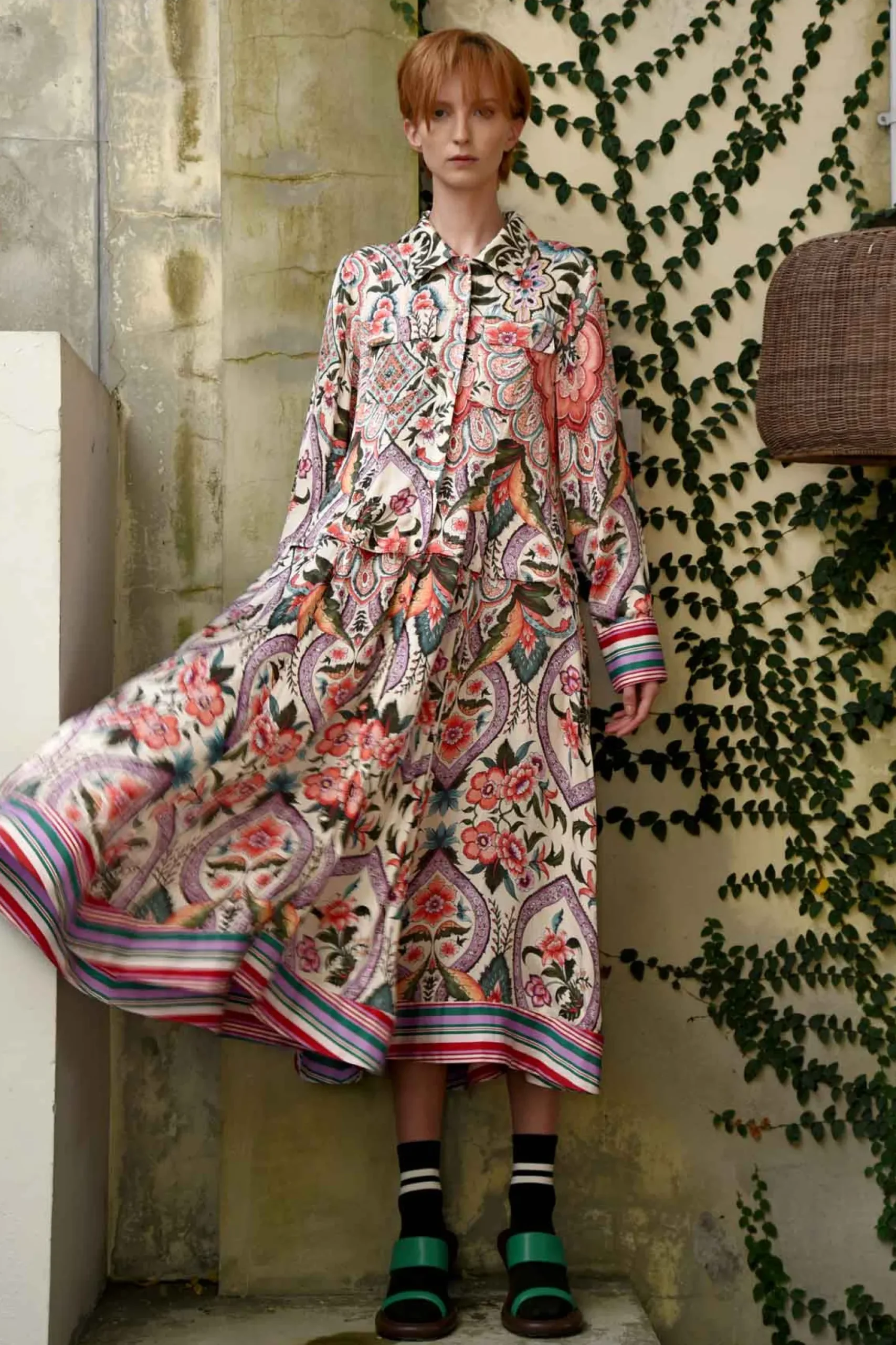 Cooper by Trelise Cooper Two and Two Together Dress - Multi Paisley Floral