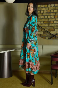 Cooper by Trelise Cooper Make You Bloom Dress - Blue Floral