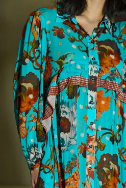 Cooper by Trelise Cooper Make You Bloom Dress - Blue Floral