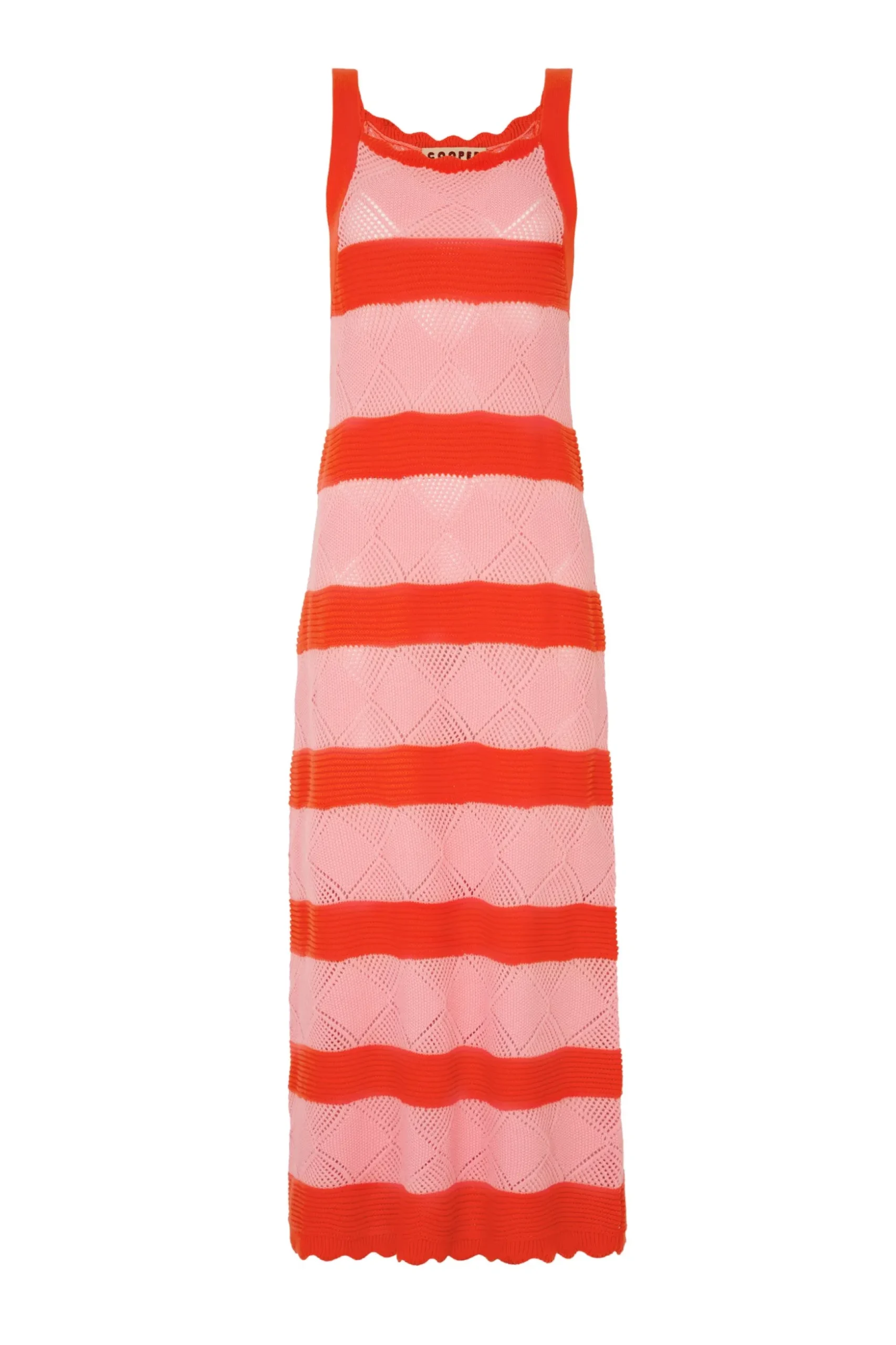 Cooper Diamond Days Dress - Manderin + Pink