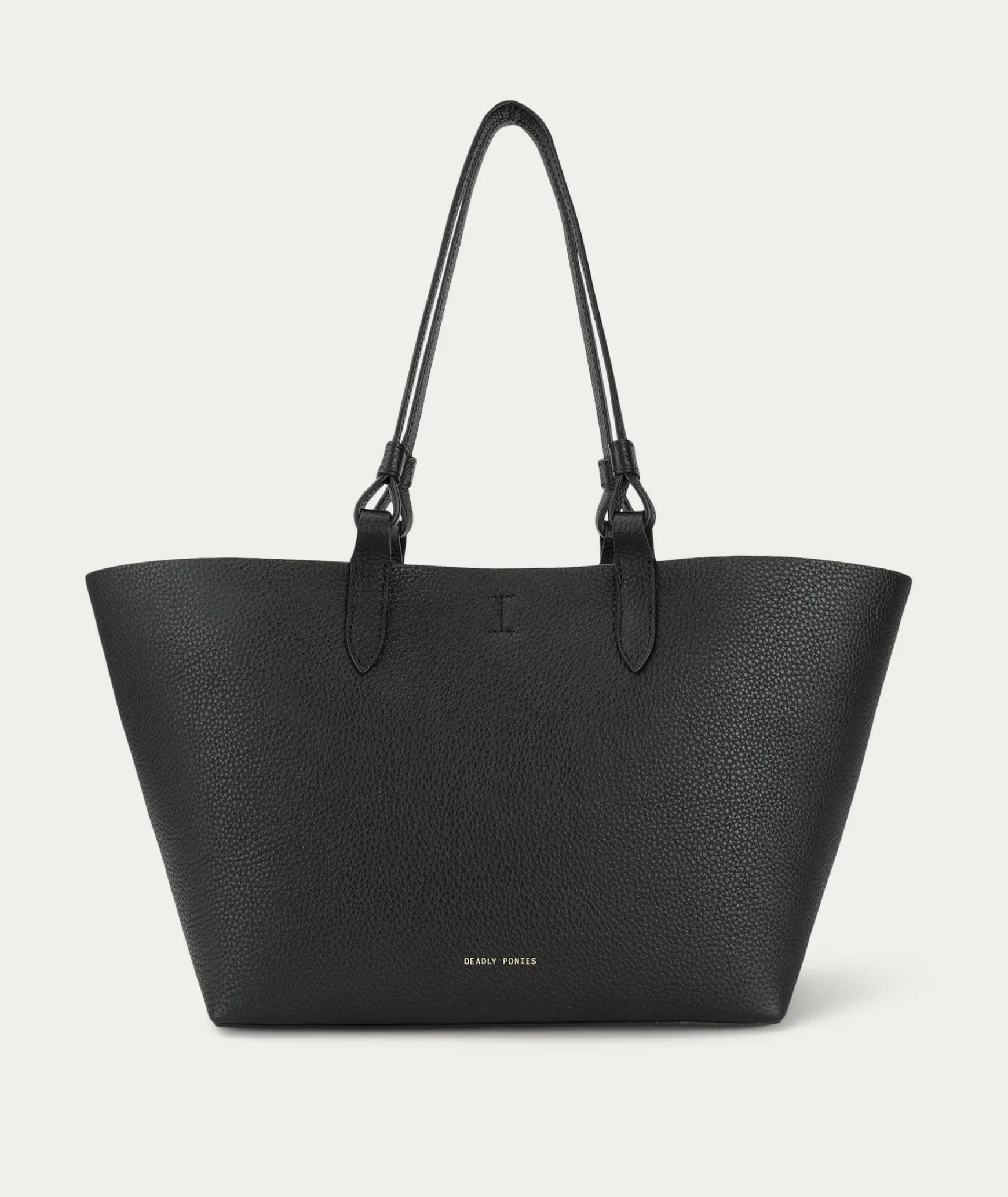 Deadly Ponies Mr Bandit Tote - Black