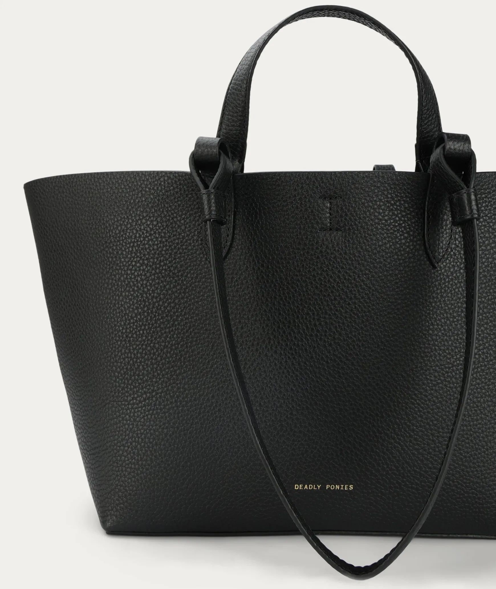 Deadly Ponies Mr Bandit Tote - Black