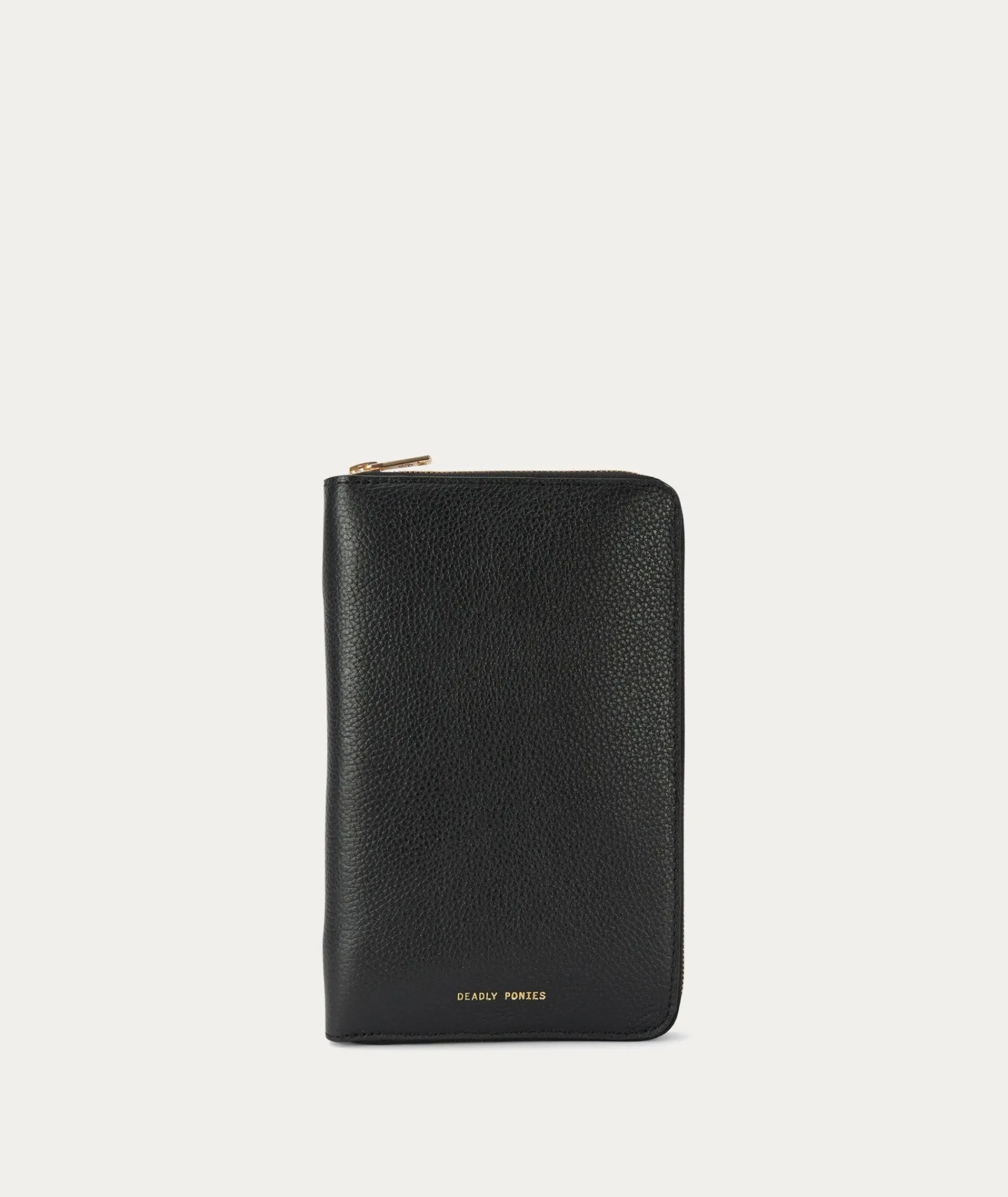 Deadly Ponies Travel Wallet - Black