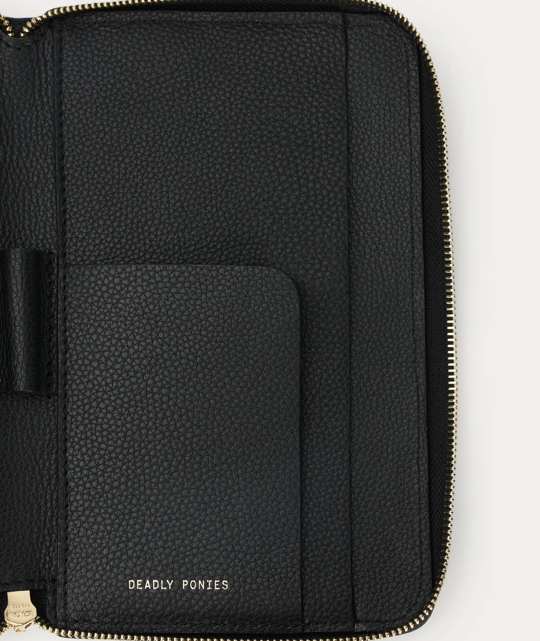 Deadly Ponies Travel Wallet - Black