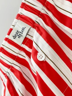 Dear Dylan Cherry Stripe Boxer Short
