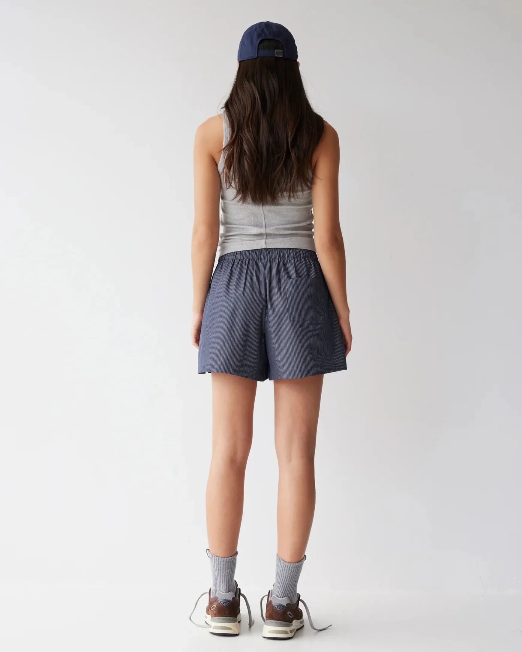 Dear Dylan Club Navy Stripe Boxer Short