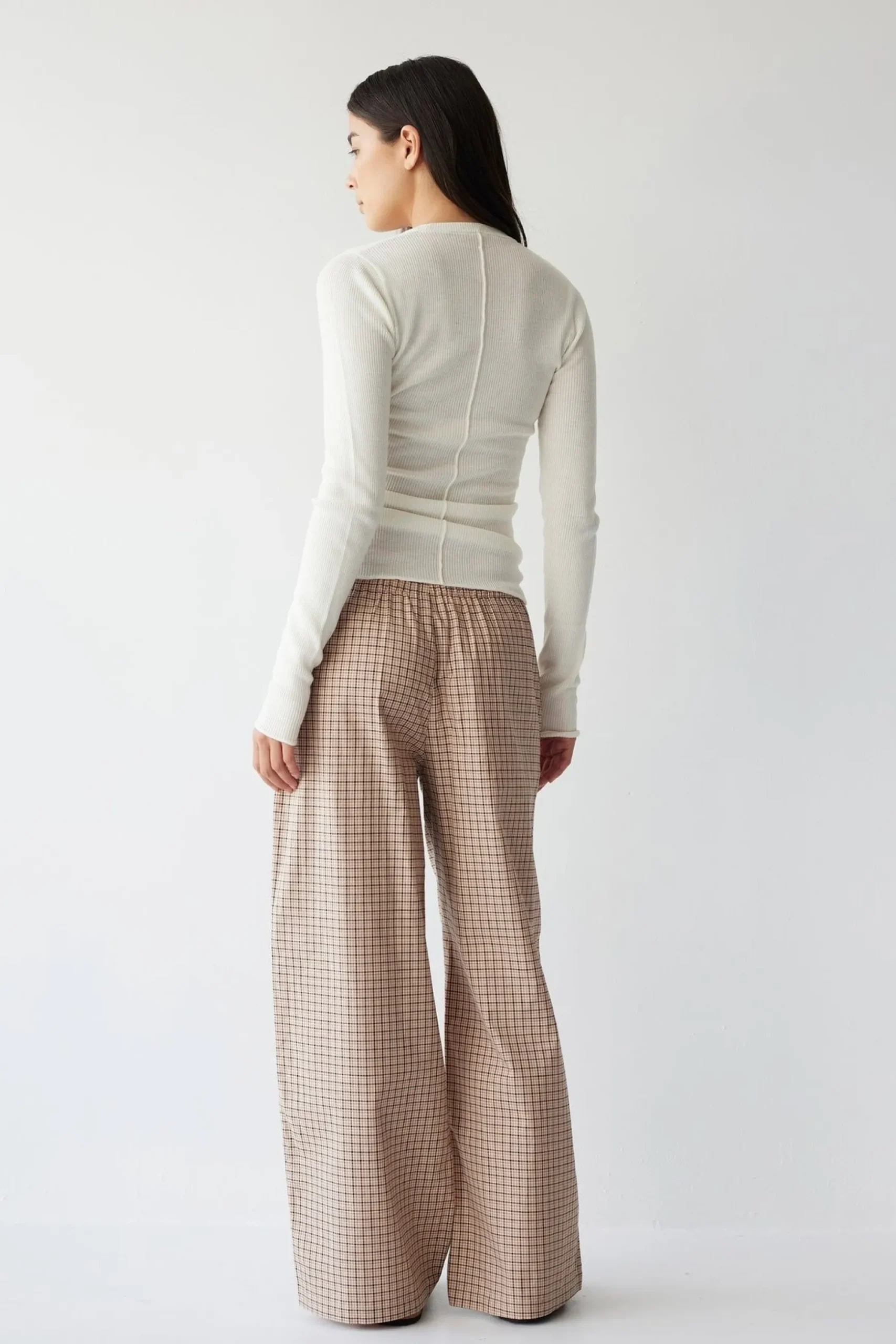 Dear Dylan Merino Long Sleeve Knit - Ivory
