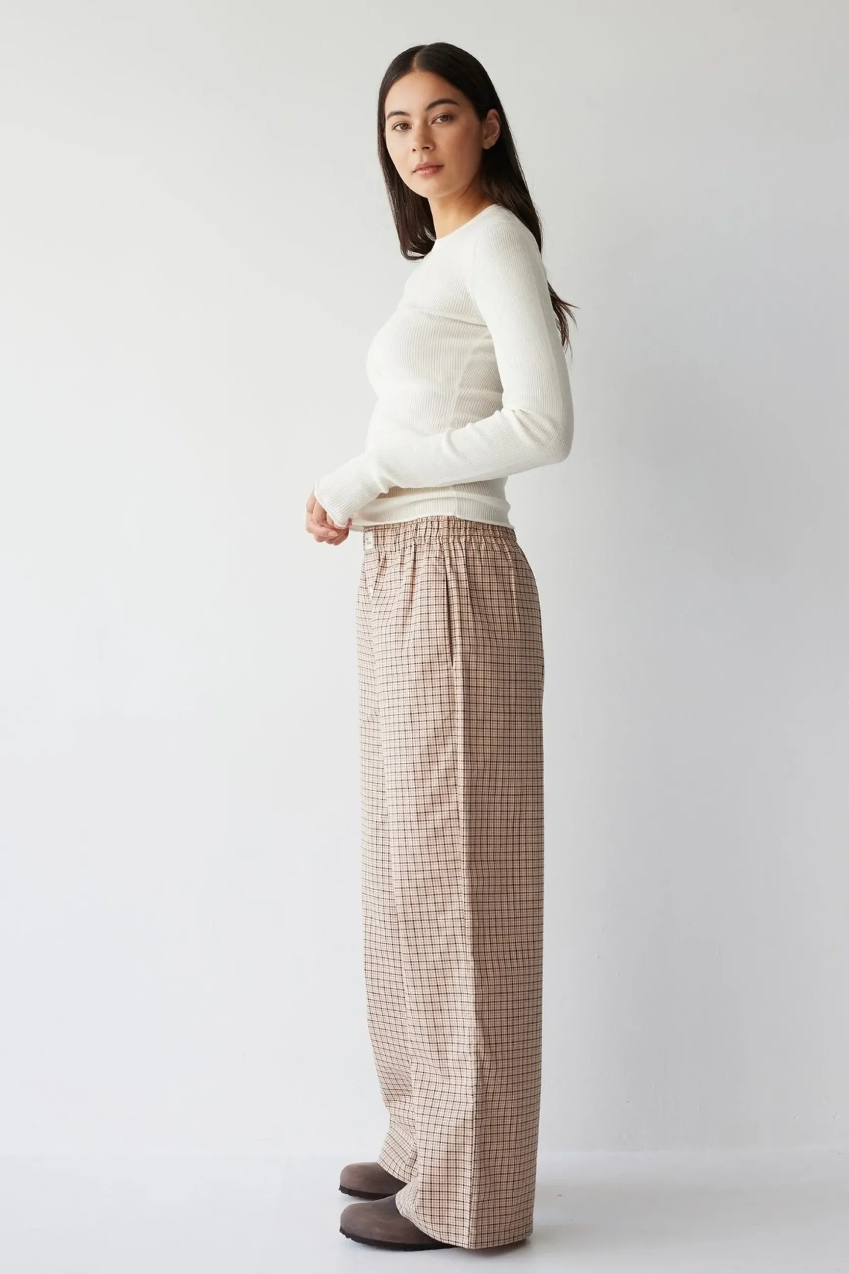 Dear Dylan Merino Long Sleeve Knit - Ivory
