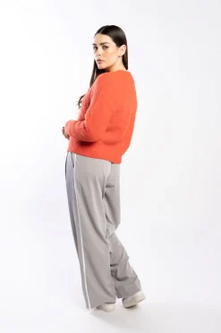 Drama The Label Cozy Cardi - Fire Red