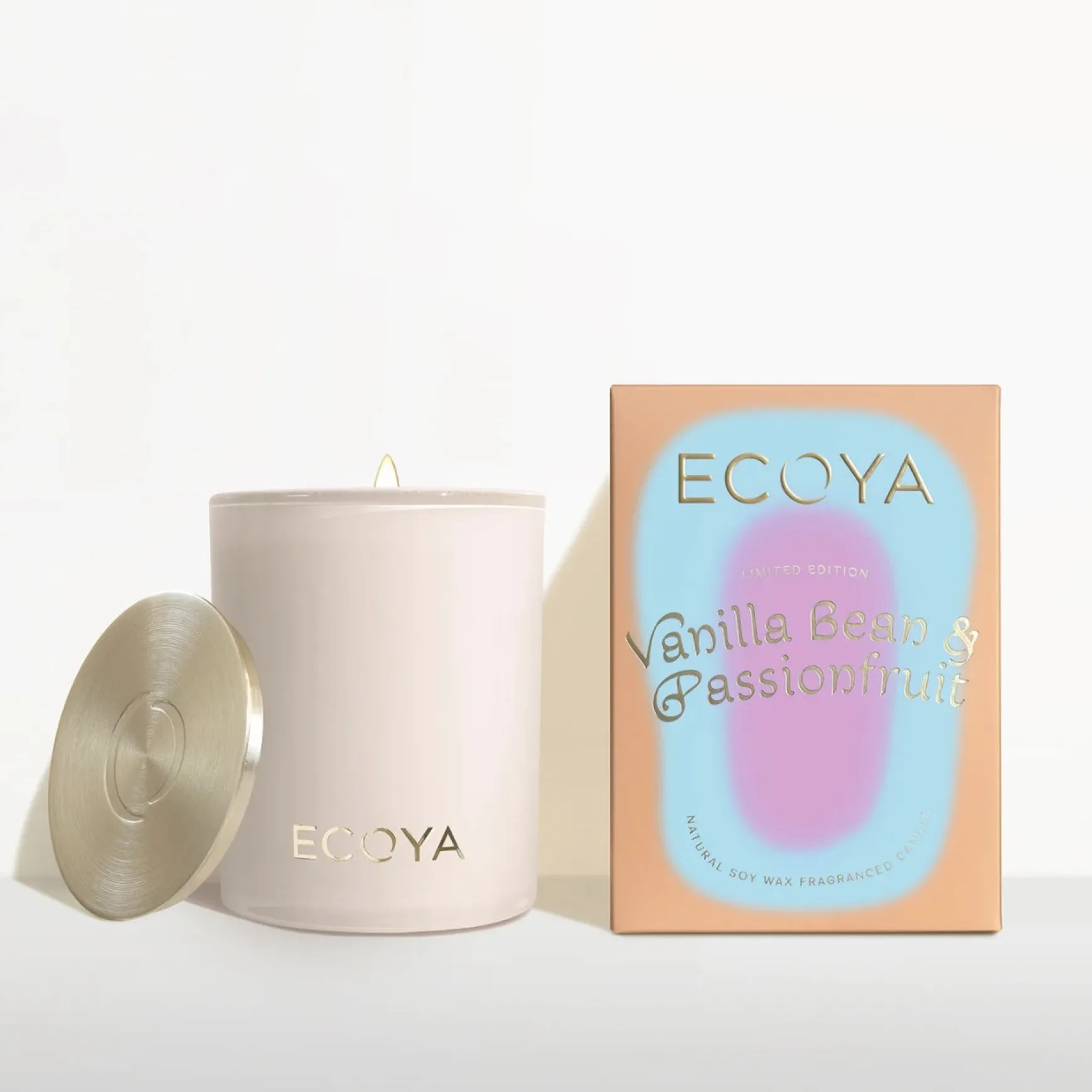 Ecoya Madison Candle - Vanilla Bean and Passionfruit